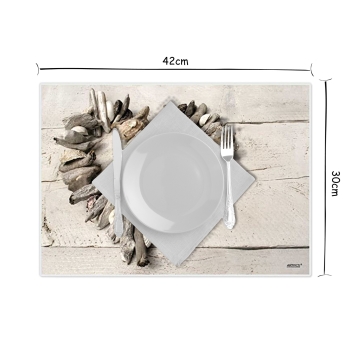 10 Tischsets Platzsets abwaschbar Summer Memories von ARTIPICS mit kleinen Fehlern